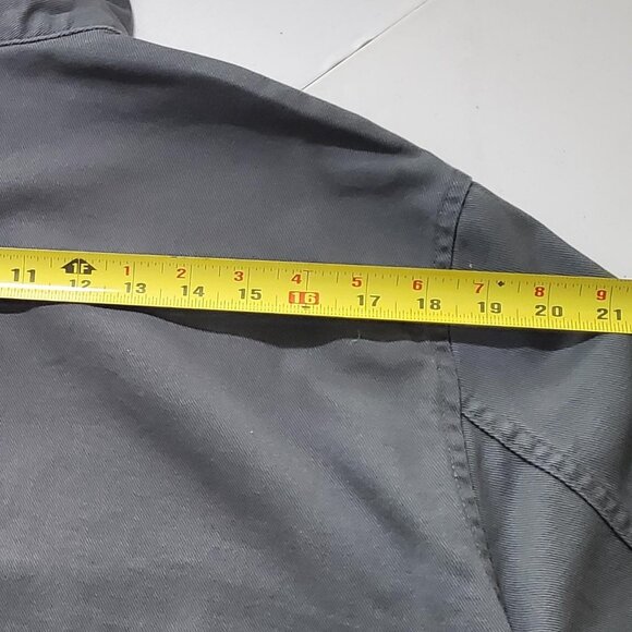 H&M Army Green Canvas Chore Jacket Men's sz M - Picture 10 of 16